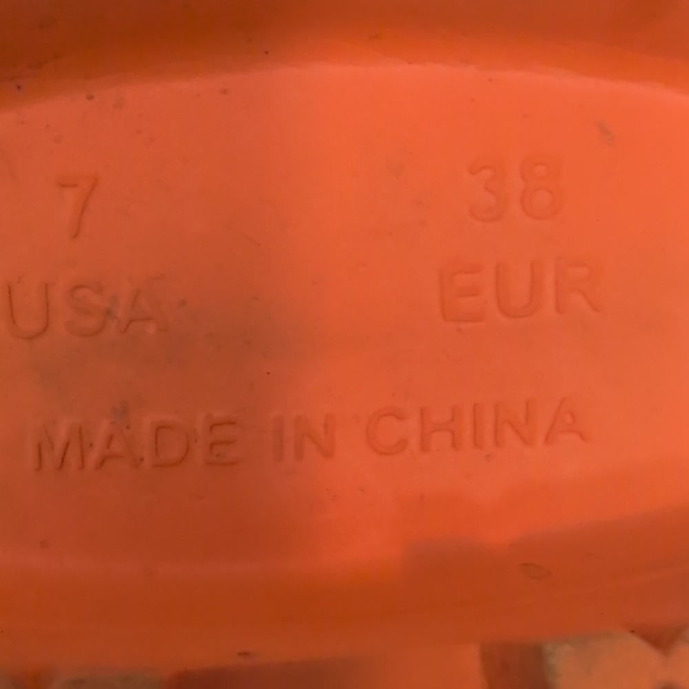Women's Orange Slip-On Clogs - Picture 8 of 12